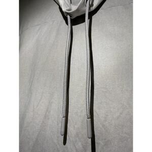 Apana Beige Pullover Hoodie Cowl Neck Drawstring Long Sleeve Size M